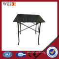Wrought Iron Edging Trim Folding Table For Sale